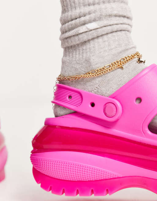 Crocs Mega Crush sandals in juice | ASOS