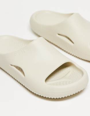 Crocs Mellow Tide Recovery Slides Unisex Stucco 48