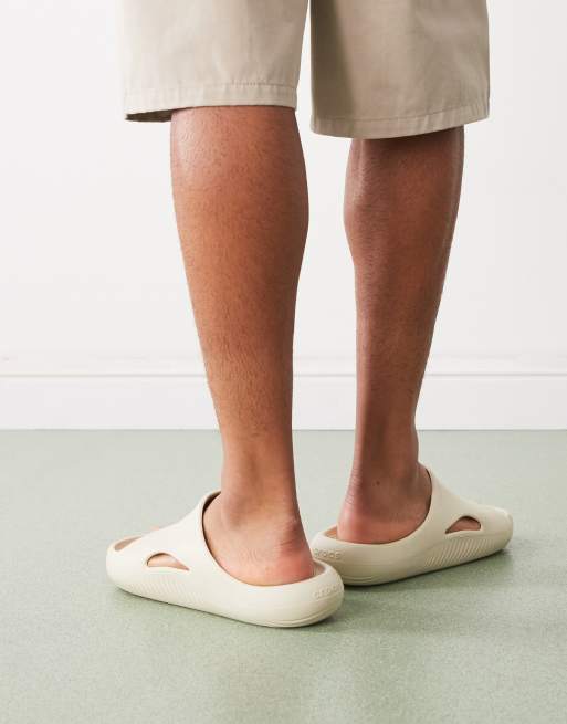 Crocs – Mellow – Slider in Knochenweiß, 4 von 4