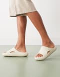 [Crocs] Crocs Mellow sliders in bone-Neutral 39-40 Bone