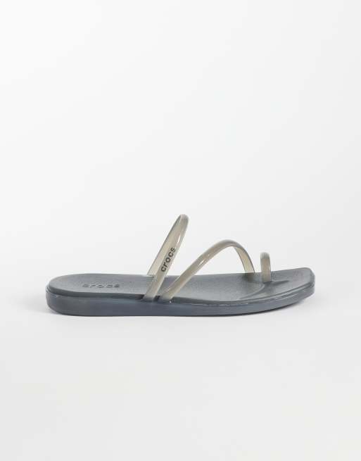 Crocs - Miami Jelly - Sandalen met teenlus in zwart, 2 van 4