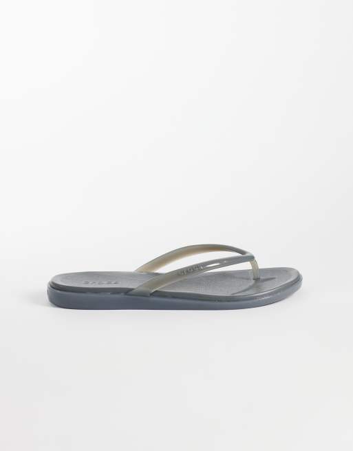 Crocs – Miami – Svarta flip flops i jelly, 2 av 4