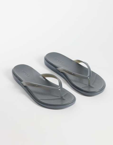 Crocs - Miami - Tongs en plastique souple - Noir - view 1