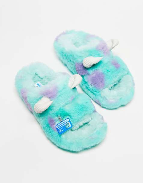 Crocs - Monsters Inc. Sulley - Multifarvede hyggelige sandaler - view 1