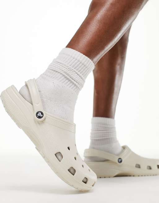 Crocs - Naturfarvede klassiske clogs