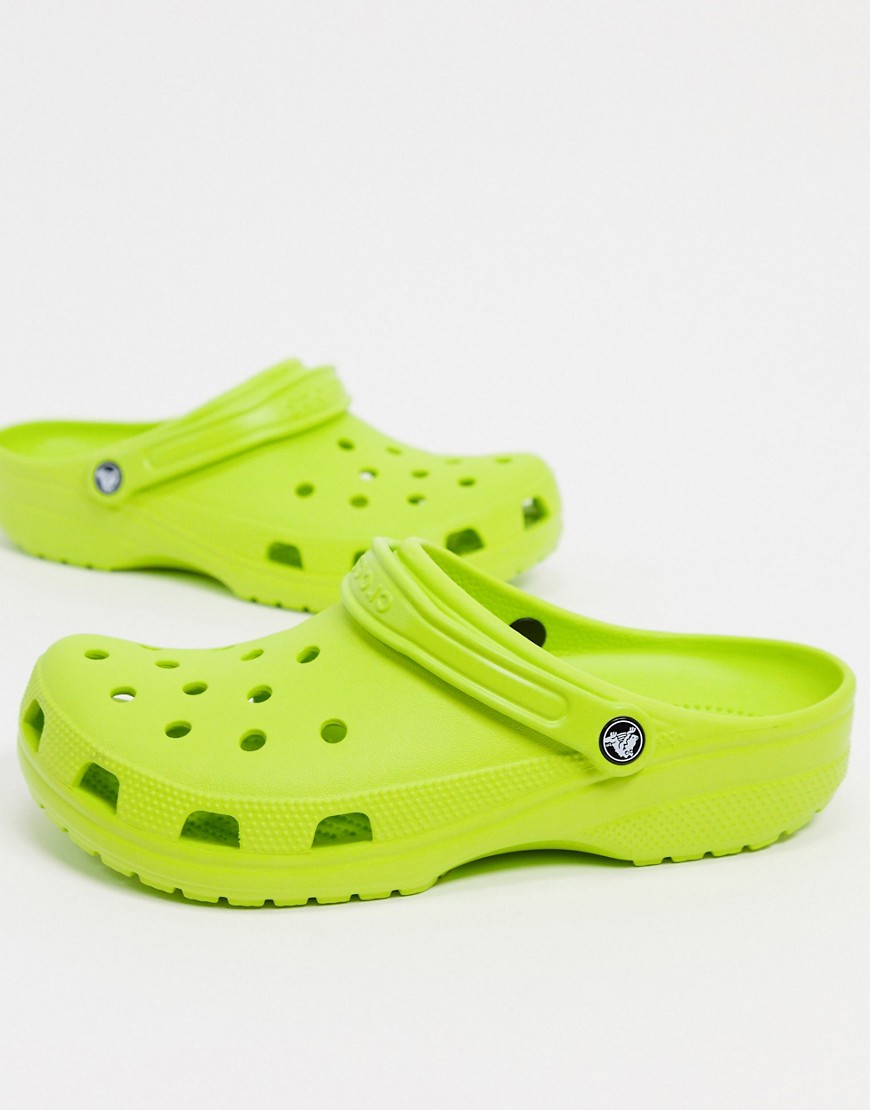 Crocs originals clogs in lime-Green