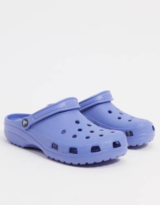 purple crocs