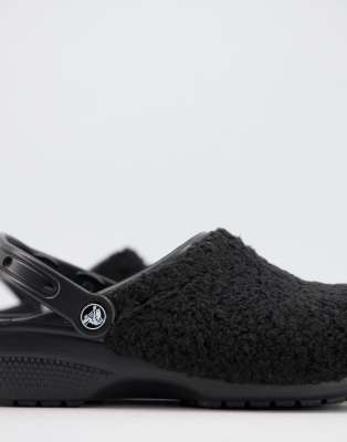 fuzzy crocs black friday