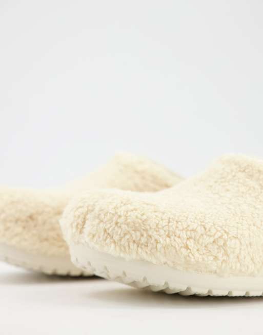 Shearling crocs on sale