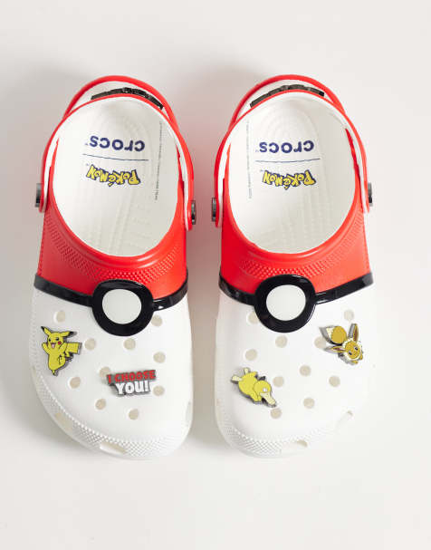 Crocs Pokemon Poke Ball Classic klapki - view 1