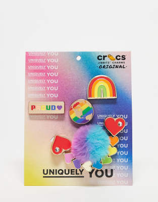 Crocs – Proud – Zestaw 5 przypinek jibbitz - view 1