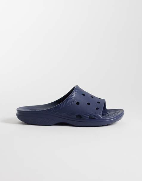 Crocs - Saturday - Mørkeblå sliders - view 1