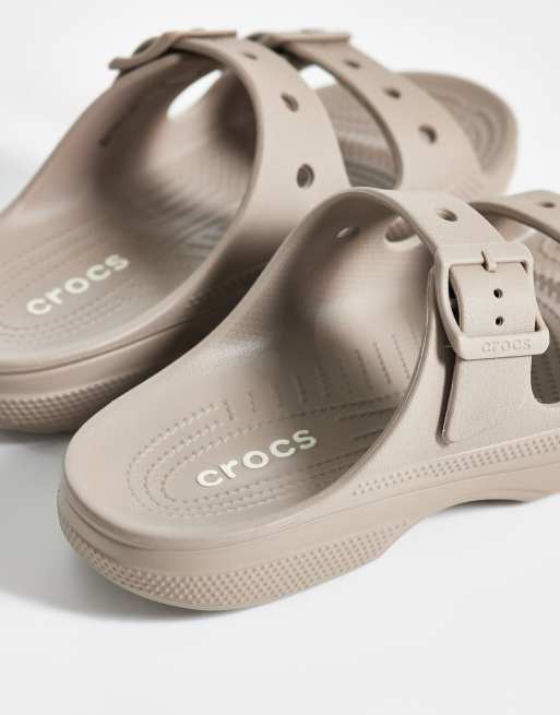 Crocs Saturday Sandal in brown, 4 of 4