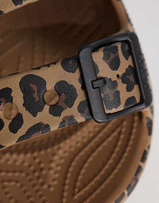Crocs - Saturday - Sandaler med leopardprint, 2 af 4