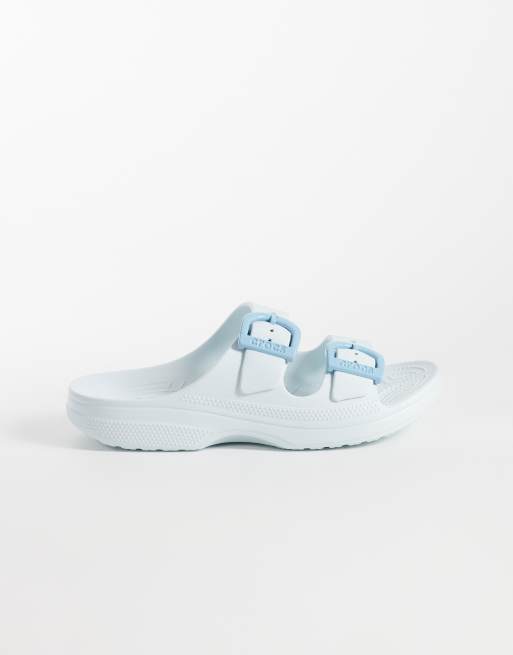 Crocs - Saturday - Sandalias color hielo vaporoso con hebilla esmaltada, 2 de 4