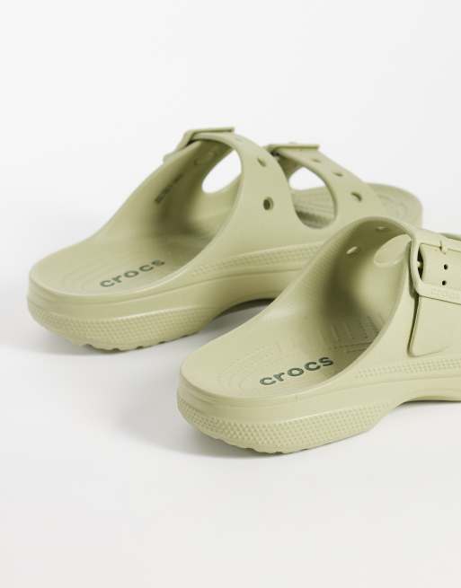 Crocs - Saturday - Sandalias verdes, 4 de 4