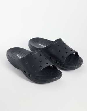 Crocs Saturday Slide in black