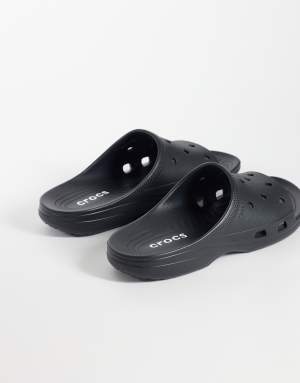 Crocs Saturday Slide in black