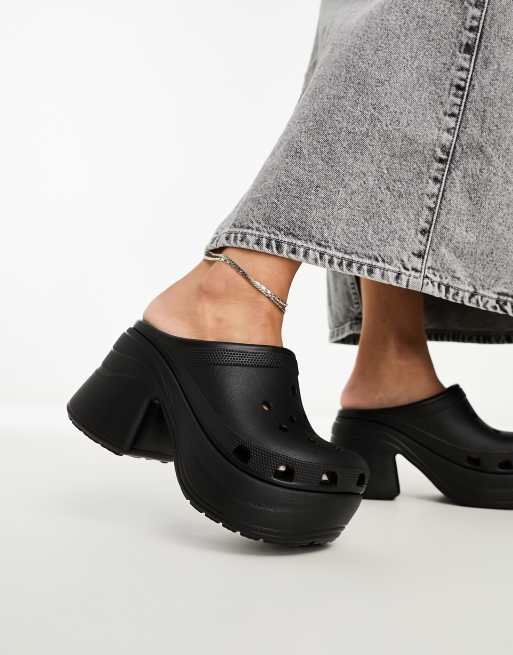  Crocs – Siren – Svarta tofflor, 2 av 4