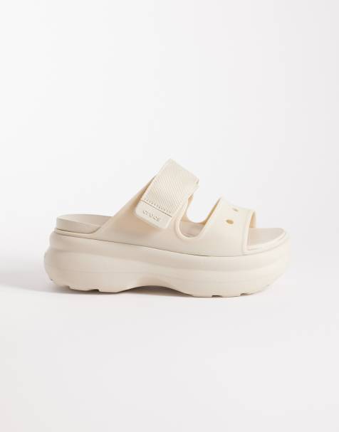 Crocs - Soho - Beige sandaler med to remme - view 1