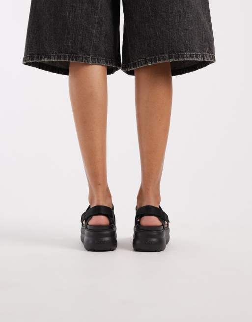 Crocs Soho platform Sandal in black, 2 of 4