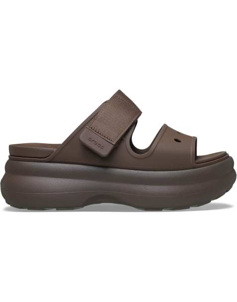 Crocs Soho two strap sandal in brown - view 1