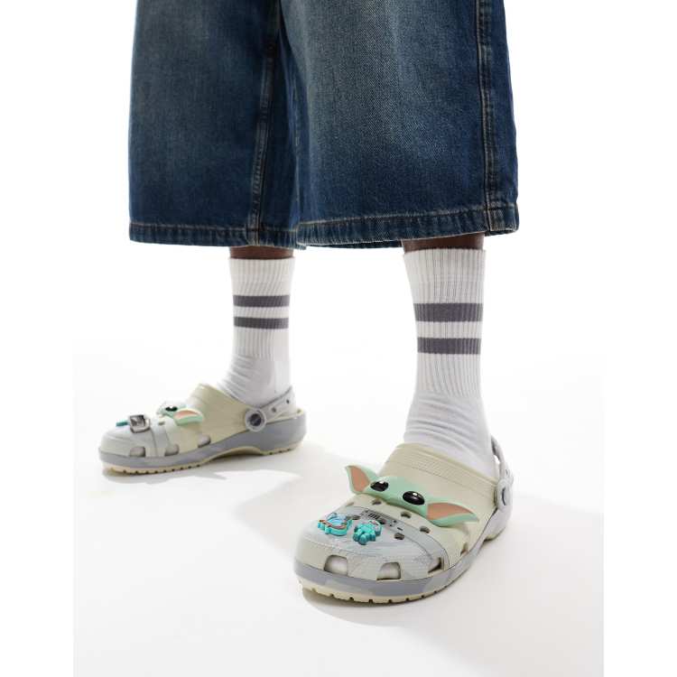 Crocs Star Wars Grogu Classic Clogs in Multi | ASOS display picture 2