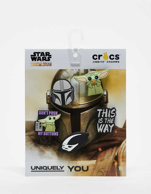 Crocs – Star Wars – Zestaw 5 przypinek Jibbitz z motywem Mandalorian