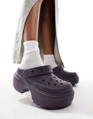 Crocs Stomp clog in purple