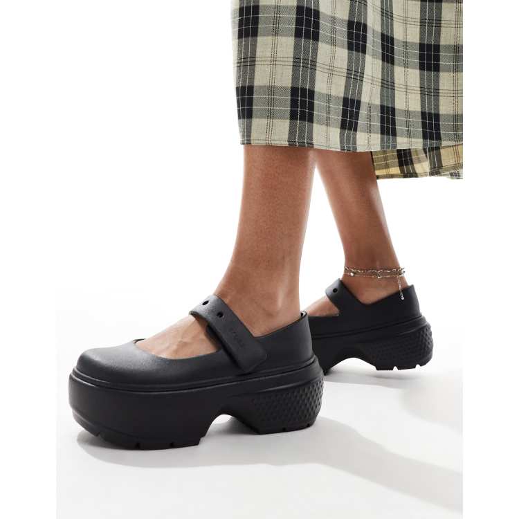 crocs Stomp Mary Jane ストンプ Crocs™ STOMP METALLIC MARY JANE : Amazon.pl: Moda