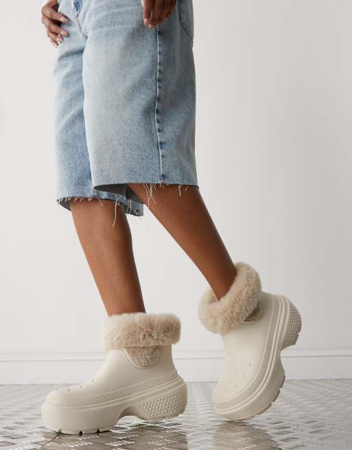 Asos croc boots on sale