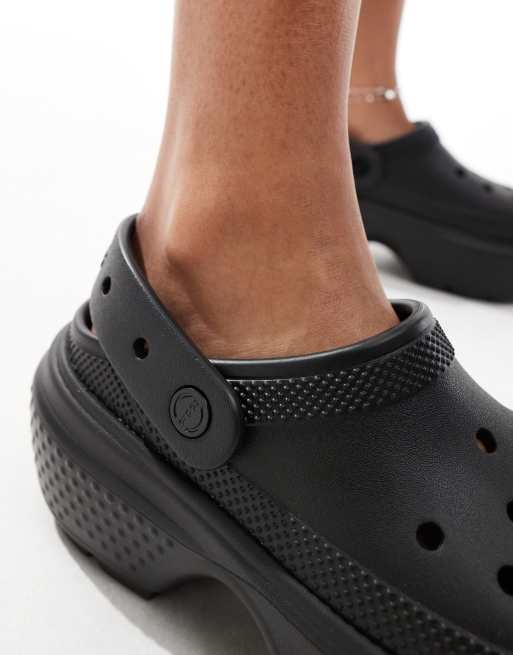 Crocs - Stomp - Uniseks klompen in zwart, 3 van 4