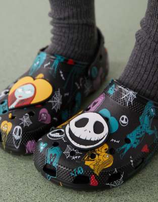 Crocs The Nightmare Before Christmas Clogs-multi In Multi