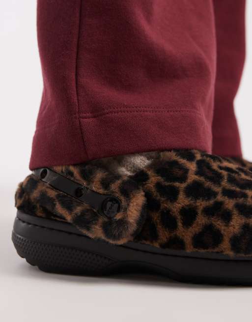 Crocs - Unfurgettable - Brune clogs med leopardmønster, 2 af 4