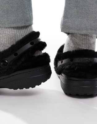 Crocs Classic Unfurgettable Sabots Unisex Black 48