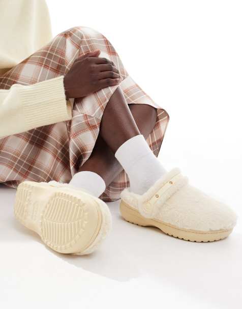 Crocs - Unfurgettable - Cremehvide clogs - view 1