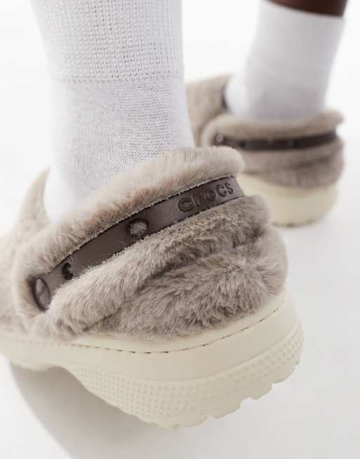 Crocs – Unfurgettable – Svampgrå tofflor, 4 av 4