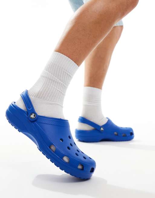 Crocs Unisex Classic clogs in blue, 4 of 4