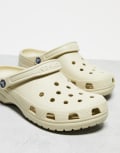 [Crocs] Crocs unisex classic clogs in bone-Neutral 47-48 Neutral
