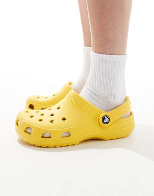 Where to cheap buy yellow crocs