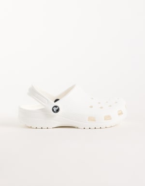 Crocs Unisex classic clogs in white