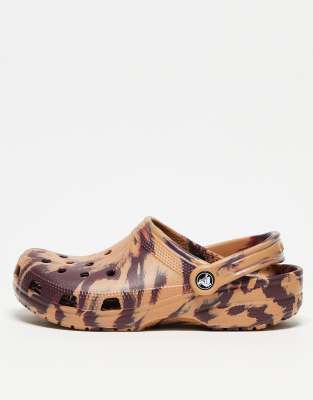  unisex classic marbled clog  multi