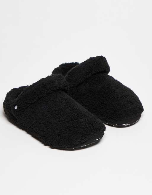 Crocs - Unisex - Cozzzy - Sorte hjemmesko i fleece, 4 af 4
