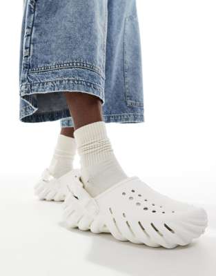 Crocs Crocs unisex echo clogs in white