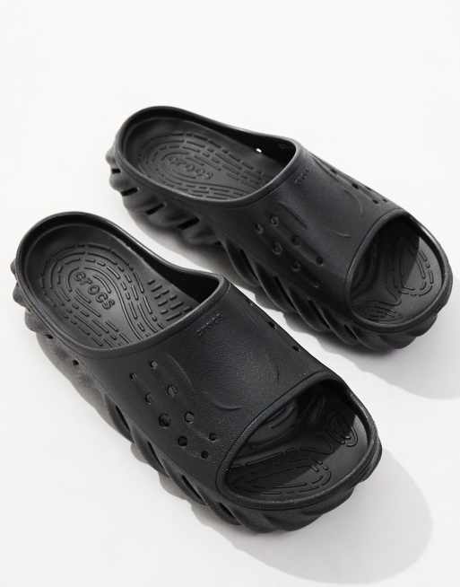 Chanclas crocs online negras