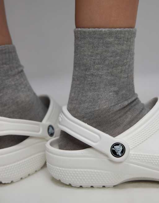 Crocs - Unisex - Klassiske clogs i hvid, 2 af 4