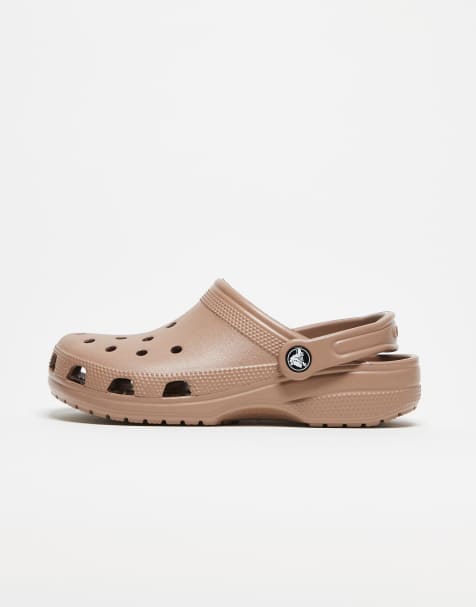 Crocs Unisex – Klasyczne chodaki w kolorze kawy z mlekiem - view 1