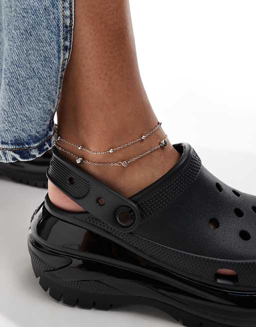 Crocs Unisex Mega crush clogs in black | ASOS Crocs Unisex Mega crush clogs in black | ASOS