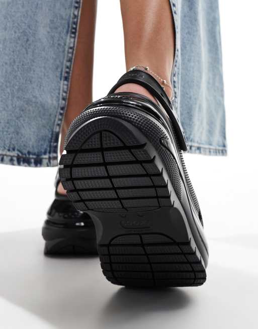 Crocs - Unisex - Mega Crush - Sorte clogs, 4 af 4