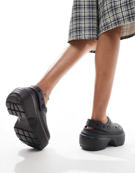 Crocs Unisex – Stomp – Czarne chodaki, 4 z 4